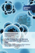 Cover: Cyber-Crime due to Corona virus and COVID-19 Cases in USA - Scholars' Press