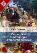 Cover: Del pensiero come principio d'economia pubblica - E-text