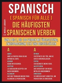 Abbildung von: Spanisch ( Spanisch Für Alle ) Die Häufigsten Spanischen Verben - Mobile Library