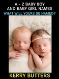 Cover: A - Z Baby Boy and Baby Girl Names - Diamond Book Publishing