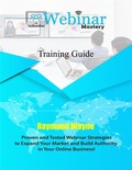 Cover: Webinar Mastery Training  Guide - Publisher s21598