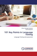 Cover: 101 Key Points in Language Testing - LAP Lambert Academic Publishing
