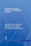 Cover: European Transport Policy and Sustainable Mobility - Routledge