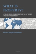 Cover: What is Property? - FV &eacute;ditions