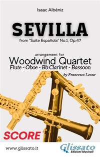 Abbildung von: Sevilla - Woodwind Quartet (score) - Glissato Edizioni Musicali