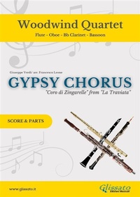 Abbildung von: Woodwind Quartet "Gypsy Chorus" score & parts - Glissato Edizioni Musicali