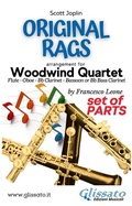 Cover: Woodwind Quartet sheet music: Original Rags (parts) - Glissato Edizioni Musicali