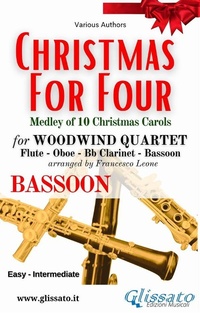 Abbildung von: Bassoon part of "Christmas for four" - Woodwind Quartet - Glissato Edizioni Musicali