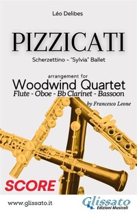 Abbildung von: Pizzicati - Woodwind Quartet (Score) - Glissato Edizioni Musicali