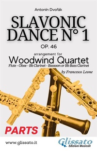 Abbildung von: Slavonic Dance no.1 - Woodwind Quartet (Parts) - Glissato Edizioni Musicali