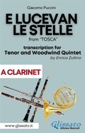 Cover: E lucevan le stelle - Tenor & Woodwind Quintet (A Clarinet part) - Glissato Edizioni Musicali