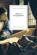 Cover: What Is Philosophy? - Hildebrand Press