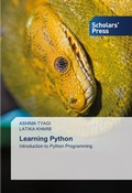 Cover: Learning Python - Scholars' Press
