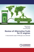 Cover: Review of Alternative Fuels for IC engines - LAP Lambert Academic Publishing