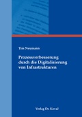 Bild: Prozessverbesserung durch die Digitalisierung von Infrastrukturen - Kovac, Dr. Verlag
