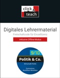 Cover: Politik & Co. - Nordrhein-Westfalen - G9 / Politik & Co. NRW click & teach 9/10 Box - G9 - Buchner, C.C.