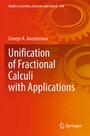 Cover: Unification of Fractional Calculi with Applications - Springer
