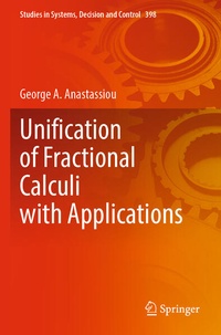 Enlarge image Cover: Unification of Fractional Calculi with Applications - Springer