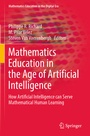 Cover: Mathematics Education in the Age of Artificial Intelligence - Springer