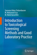 Cover: Introduction to Toxicological Screening Methods and Good Laboratory Practice - Springer