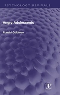 Cover: Angry Adolescents - Routledge