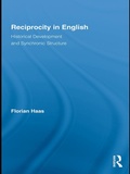 Cover: Reciprocity in English - Routledge
