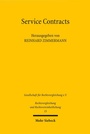 Cover: Service Contracts - Mohr Siebeck