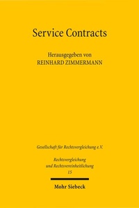 Enlarge image Cover: Service Contracts - Mohr Siebeck