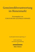 Cover: Gemeinwohlverantwortung im Binnenmarkt - Mohr Siebeck