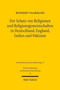 Abbildung von: Der Schutz von Religionen und Religionsgemeinschaften in Deutschland, England, Indien und Pakistan - Mohr Siebeck