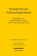 Abbildung von: Perspektiven des Verbrauchsgueterkaufs - Mohr Siebeck
