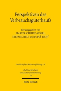 Abbildung von: Perspektiven des Verbrauchsgueterkaufs - Mohr Siebeck