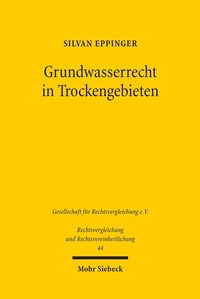 Abbildung von: Grundwasserrecht in Trockengebieten - Mohr Siebeck