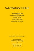 Abbildung von: Sicherheit und Freiheit - Mohr Siebeck