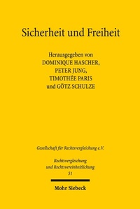 Abbildung von: Sicherheit und Freiheit - Mohr Siebeck