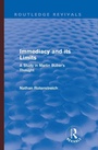 Cover: Immediacy and its Limits (Routledge Revivals) - Routledge