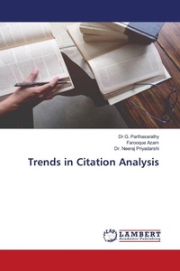 Enlarge image Cover: Trends in Citation Analysis - LAP Lambert Academic Publishing