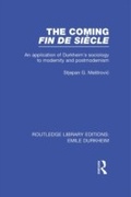 Cover: The Coming Fin De Siecle - Routledge