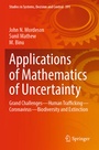 Cover: Applications of Mathematics of Uncertainty - Springer