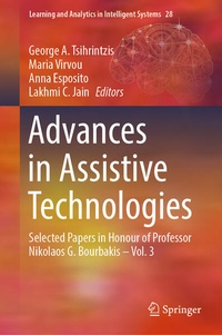 Enlarge image Cover: Advances in Assistive Technologies - Springer