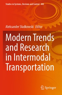 Enlarge image Cover: Modern Trends and Research in Intermodal Transportation - Springer