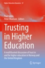 Cover: Trusting in Higher Education - Springer
