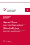 Cover: 10 ans LInf Fribourg / 10 Jahre InfoG Freiburg - St&auml;mpfli Verlag