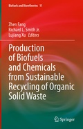 Cover: Production of Biofuels and Chemicals from Sustainable Recycling of Organic Solid Waste - Springer