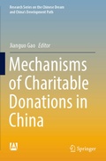 Cover: Mechanisms of Charitable Donations in China - Springer