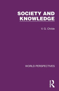 Enlarge image Cover: Society and Knowledge - Routledge