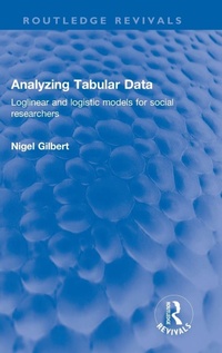 Enlarge image Cover: Analyzing Tabular Data - Routledge