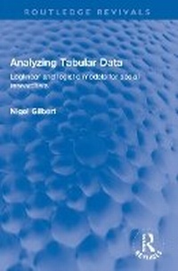 Enlarge image Cover: Analyzing Tabular Data - Routledge