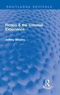 Cover: Fiction & the Colonial Experience - Routledge