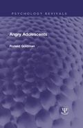 Cover: Angry Adolescents - Routledge